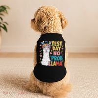 Test Day No Prob Llama Llama Teacher Testing Day Doggie Tank thumb 2