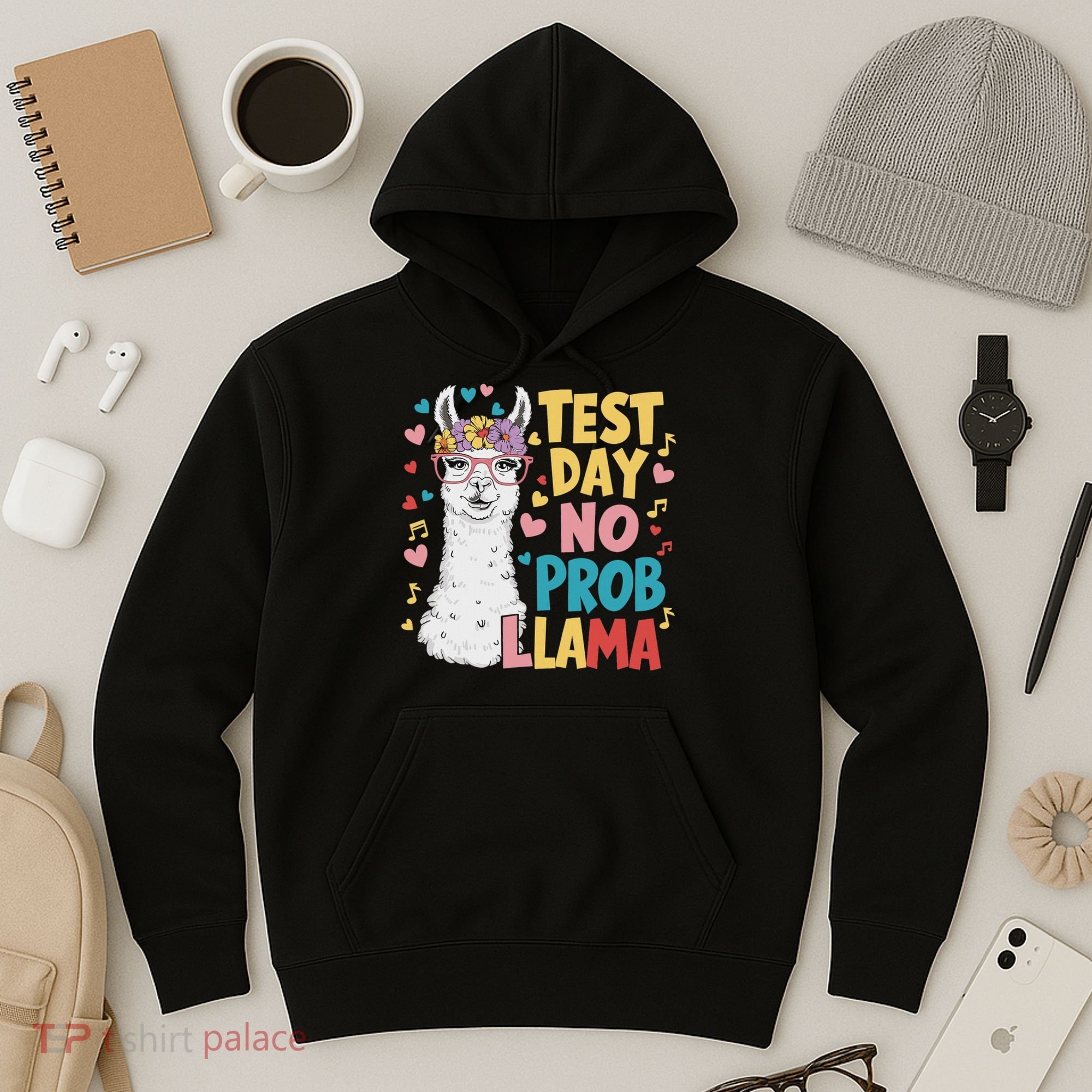 Test Day No Prob Llama Llama Teacher Testing Day Hoodie
