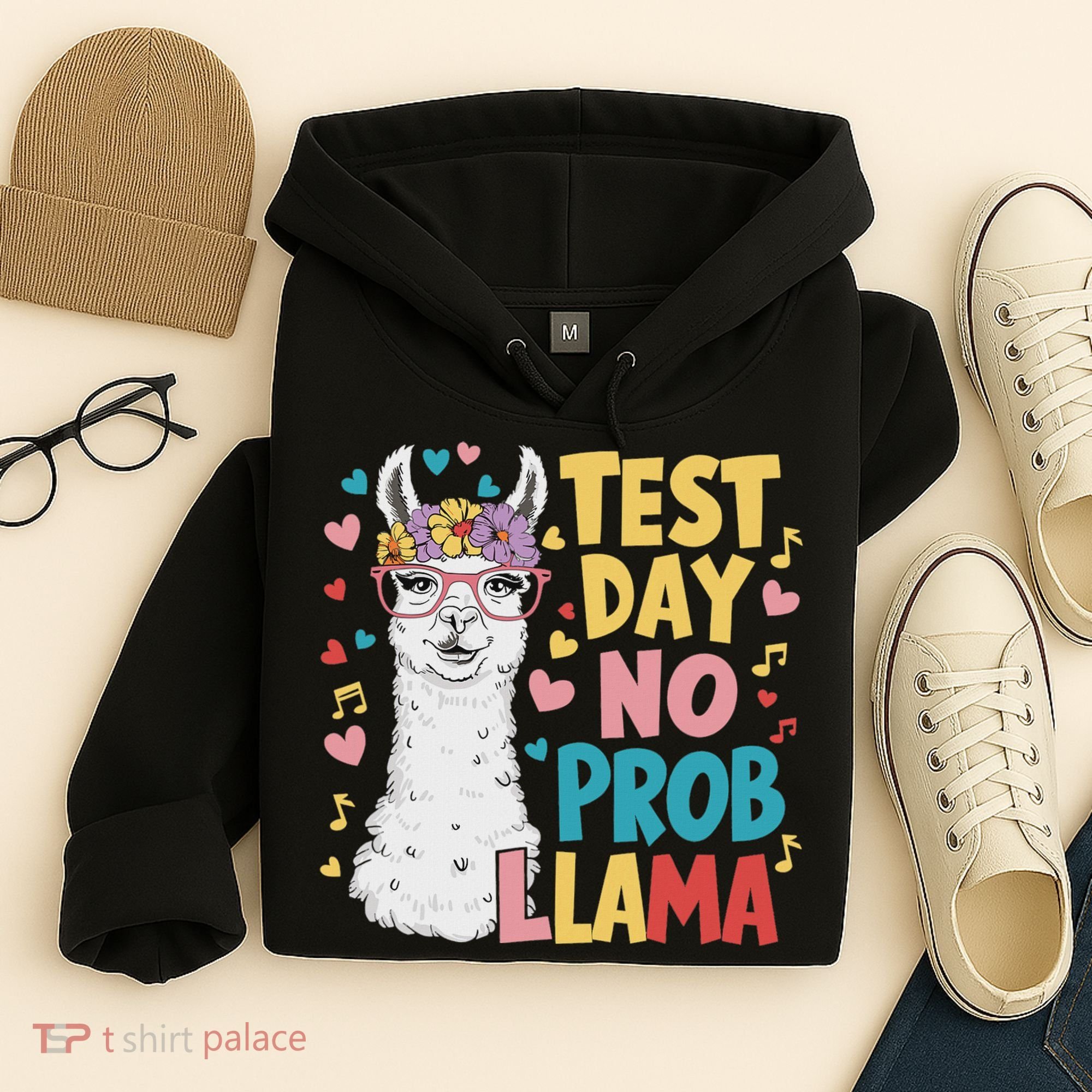 Test Day No Prob Llama Llama Teacher Testing Day Hoodie