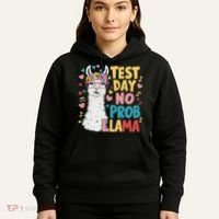 Test Day No Prob Llama Llama Teacher Testing Day Hoodie thumb 5