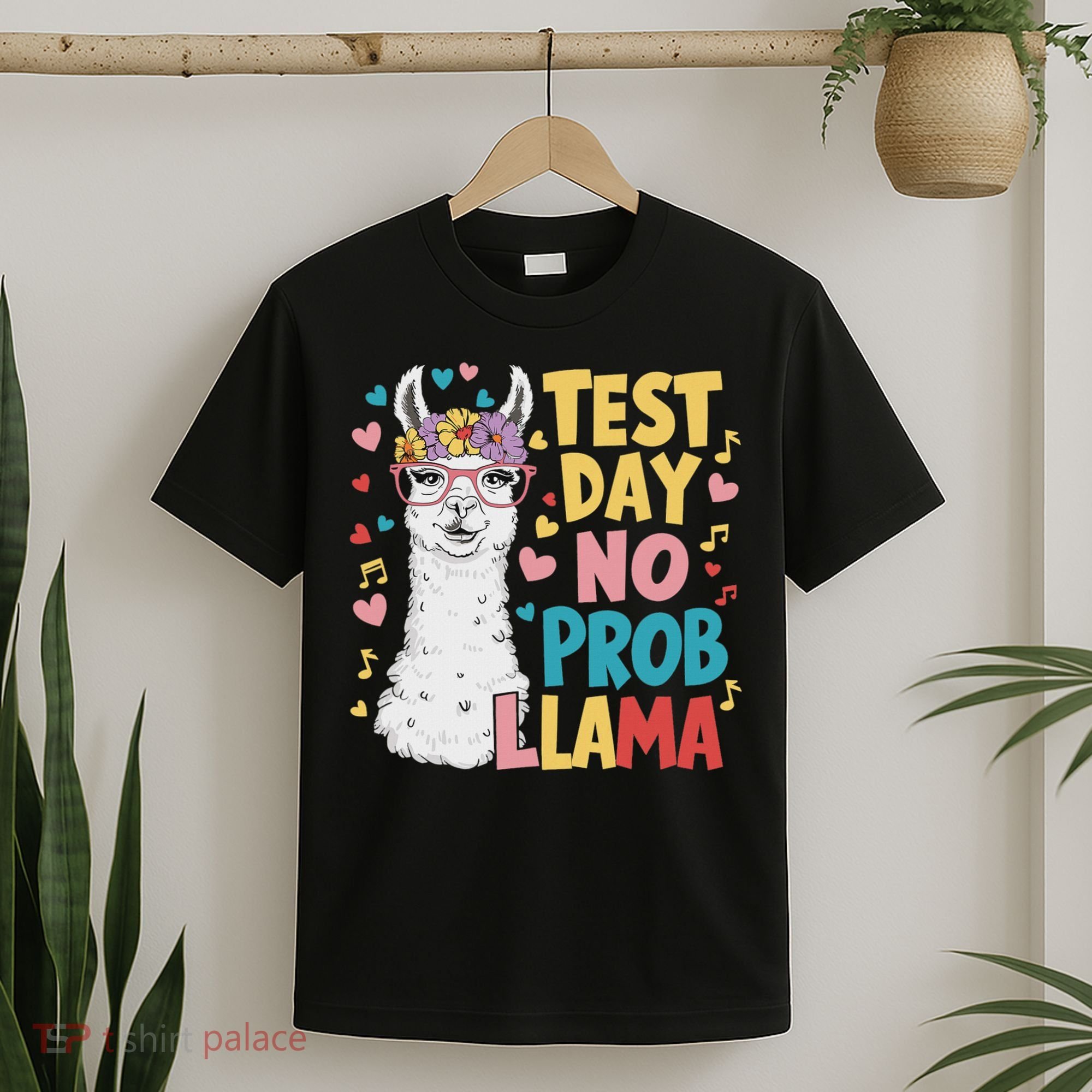 Test Day No Prob Llama Llama Teacher Testing Day T-Shirt