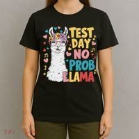 Test Day No Prob Llama Llama Teacher Testing Day T-Shirt thumb 4