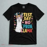 Test Day No Prob Llama Llama Teacher Testing Day T-Shirt thumb 5