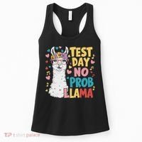 Test Day No Prob Llama Llama Teacher Testing Day Women's Tank Top thumb 0