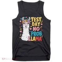 Test Day No Prob Llama Llama Teacher Testing Day Tank Top thumb 0