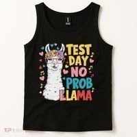 Test Day No Prob Llama Llama Teacher Testing Day Tank Top thumb 2