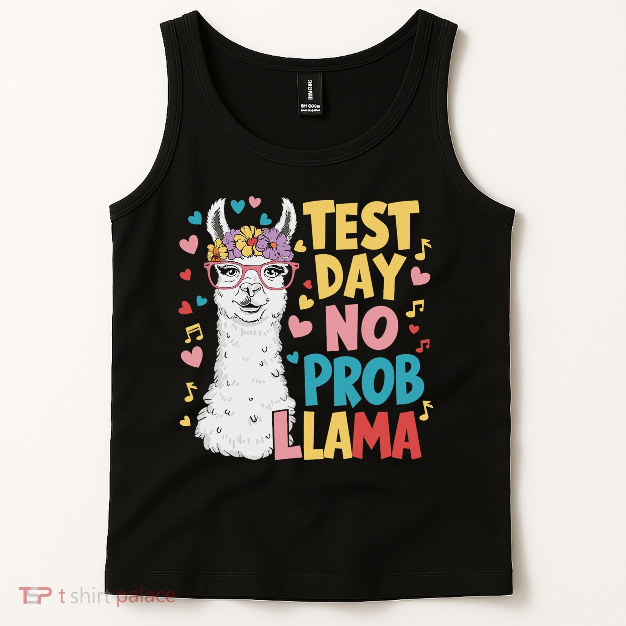 Test Day No Prob Llama Llama Teacher Testing Day Tank Top