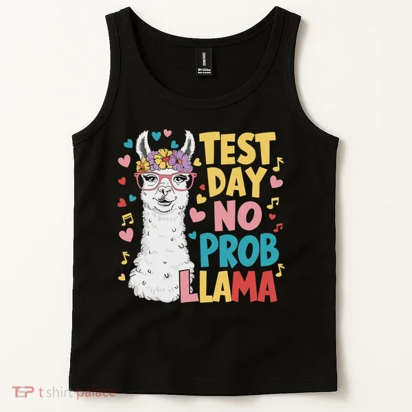 Test Day No Prob Llama Llama Teacher Testing Day Tank Top