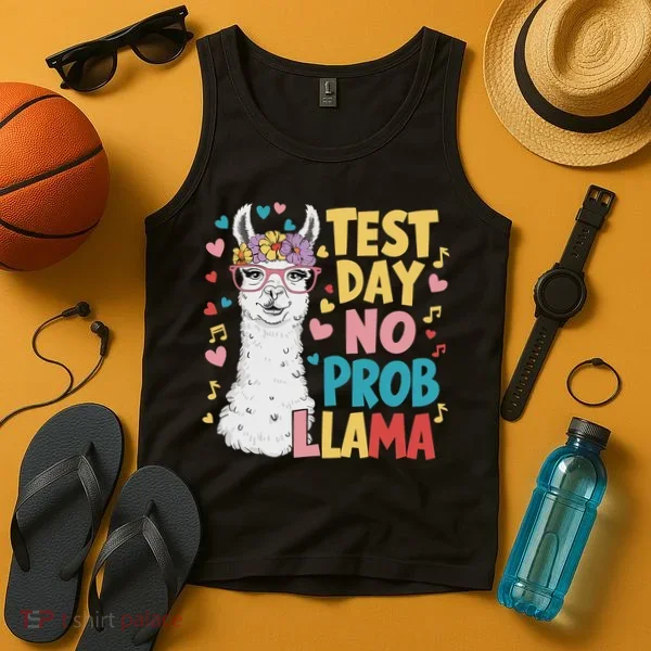 Test Day No Prob Llama Llama Teacher Testing Day Tank Top