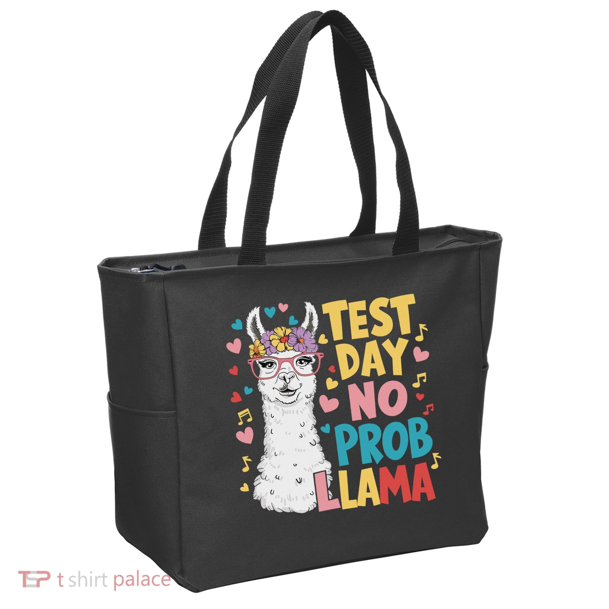 Test Day No Prob Llama Llama Teacher Testing Day Tote Bag