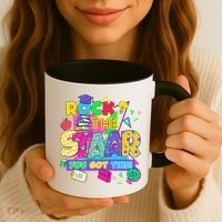 Test Day New- Rock The Test Teacher Testing Day You Got Coffee Mug thumb 3