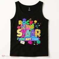 Test Day New- Rock The Test Teacher Testing Day You Got Tank Top thumb 2