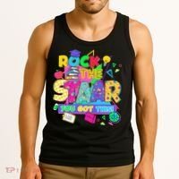 Test Day New- Rock The Test Teacher Testing Day You Got Tank Top thumb 3