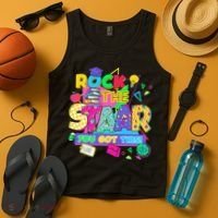 Test Day New- Rock The Test Teacher Testing Day You Got Tank Top thumb 4