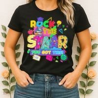 Test Day New- Rock The Test Teacher Testing Day You Got Women's T-Shirt thumb 2