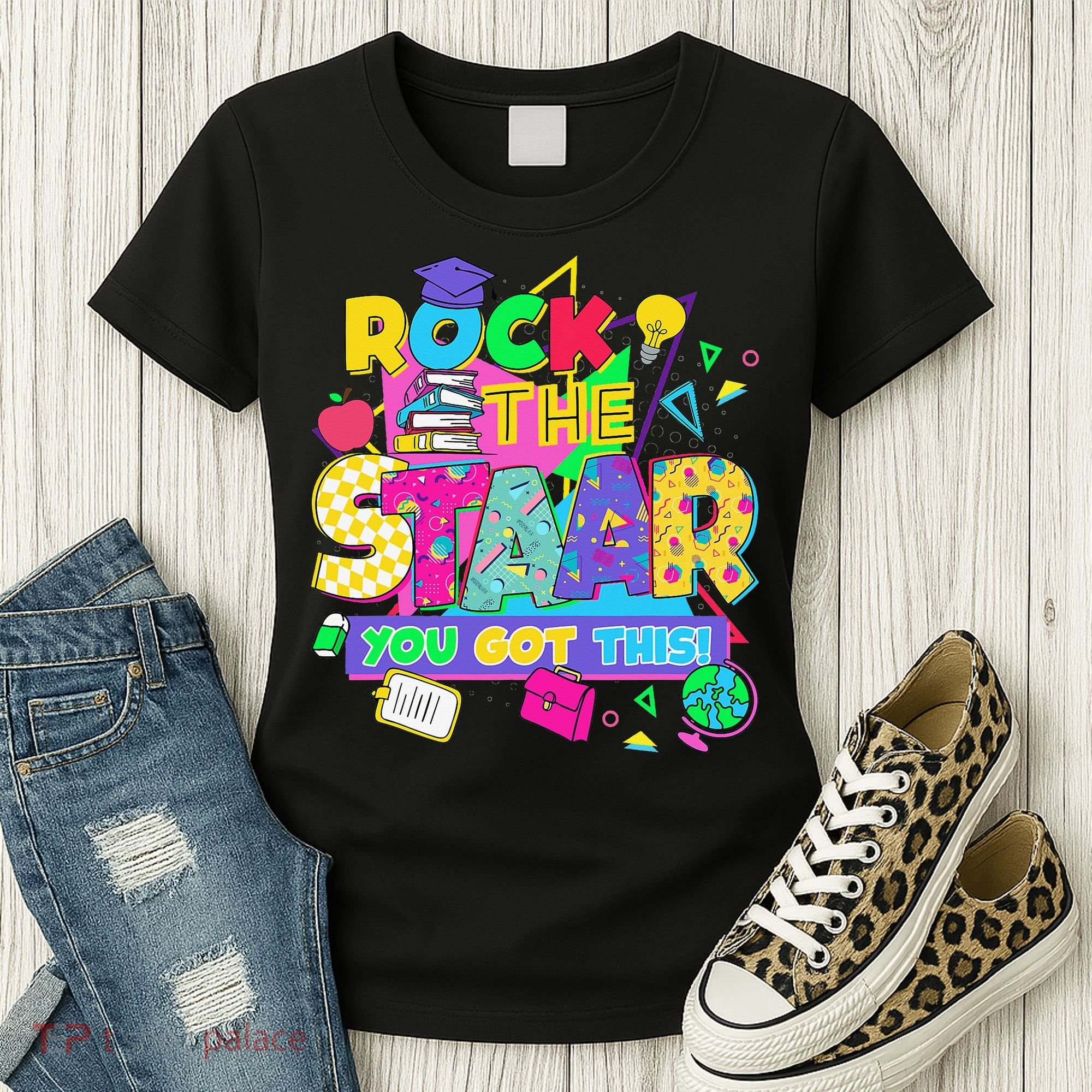 Test Day New- Rock The Test Teacher Testing Day You Got Women's T-Shirt