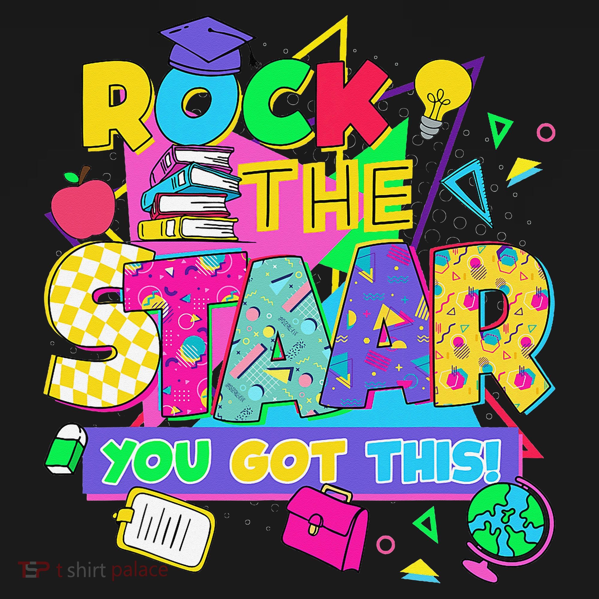 Test Day New- Rock The Test Teacher Testing Day You Got Kids Sweatshirt