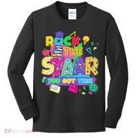 Test Day New- Rock The Test Teacher Testing Day You Got Kids Long Sleeve Shirt thumb 0