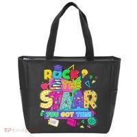 Test Day New- Rock The Test Teacher Testing Day You Got Tote Bag thumb 0