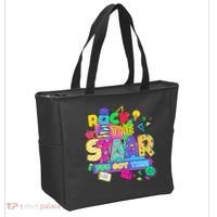 Test Day New- Rock The Test Teacher Testing Day You Got Tote Bag thumb 2