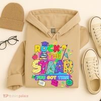 Test Day New- Rock The Test Teacher Testing Day You Got Hoodie thumb 4