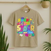 Test Day New- Rock The Test Teacher Testing Day You Got T-Shirt thumb 2