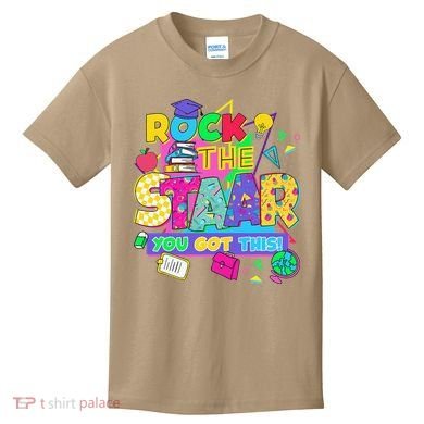 Test Day New- Rock The Test Teacher Testing Day You Got Kids T-Shirt