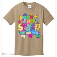Test Day New- Rock The Test Teacher Testing Day You Got Kids T-Shirt thumb 0