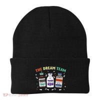 The Dream Nurse Team Retro Groovy Medical Nursing Psych Beanie thumb 0