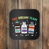 The Dream Nurse Team Retro Groovy Medical Nursing Psych Coaster thumb 0