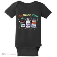 The Dream Nurse Team Retro Groovy Medical Nursing Psych Baby Bodysuit thumb 0