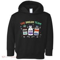 The Dream Nurse Team Retro Groovy Medical Nursing Psych Toddler Hoodie thumb 0