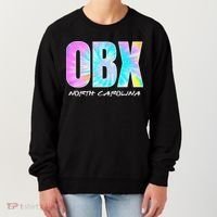 Tie Dye OBX North Carolina Outer Banks Women's Sweatshirt thumb 0