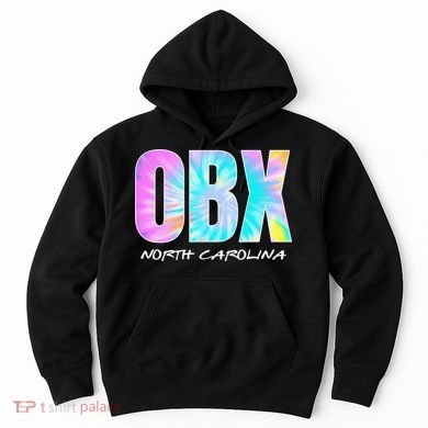 Tie Dye OBX North Carolina Outer Banks Hoodie
