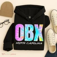 Tie Dye OBX North Carolina Outer Banks Hoodie thumb 4