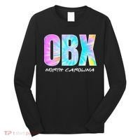 Tie Dye OBX North Carolina Outer Banks Long Sleeve Shirt thumb 0