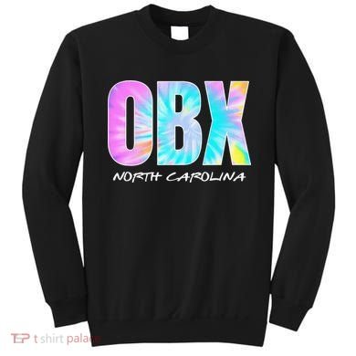 Tie Dye OBX North Carolina Outer Banks Sweatshirt