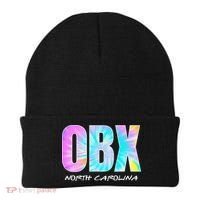 Tie Dye OBX North Carolina Outer Banks Beanie thumb 0