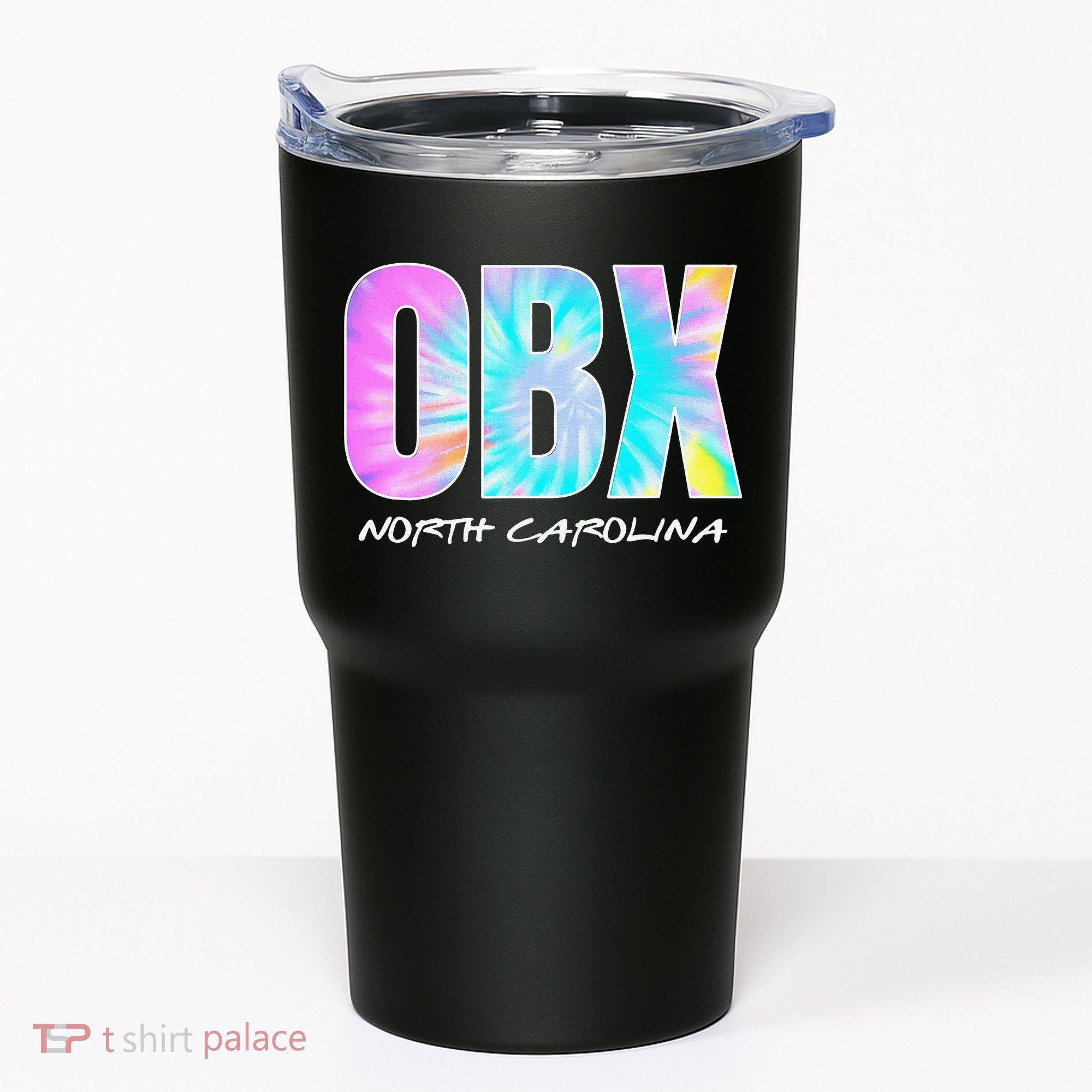 Tie Dye OBX North Carolina Outer Banks Tumbler