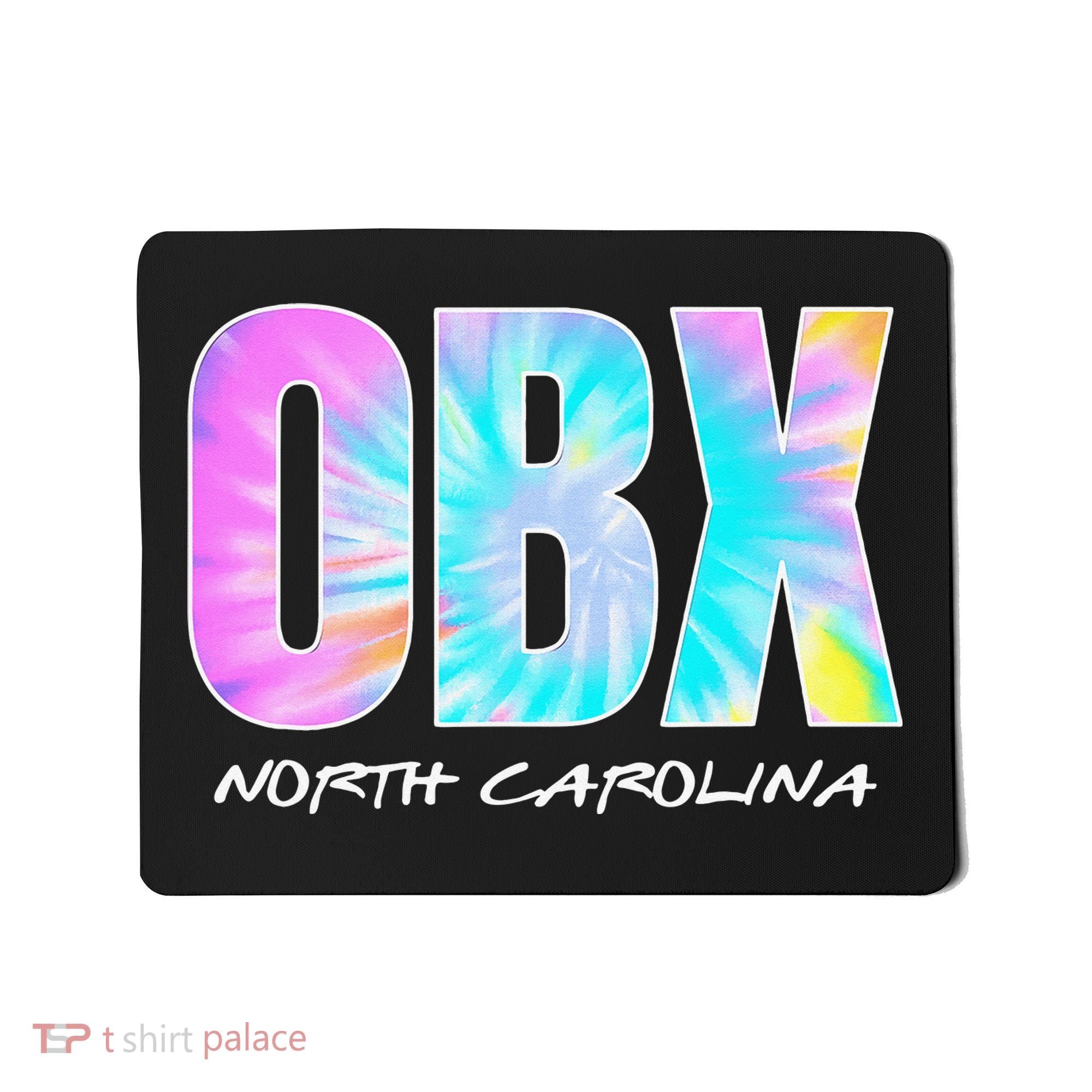 Tie Dye OBX North Carolina Outer Banks Mousepad