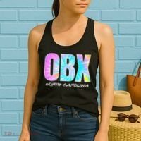 Tie Dye OBX North Carolina Outer Banks Women's Tank Top thumb 2