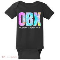 Tie Dye OBX North Carolina Outer Banks Baby Bodysuit thumb 0