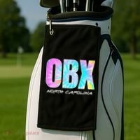 Tie Dye OBX North Carolina Outer Banks Golf Towel thumb 2