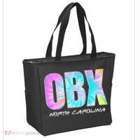 Tie Dye OBX North Carolina Outer Banks Tote Bag thumb 2