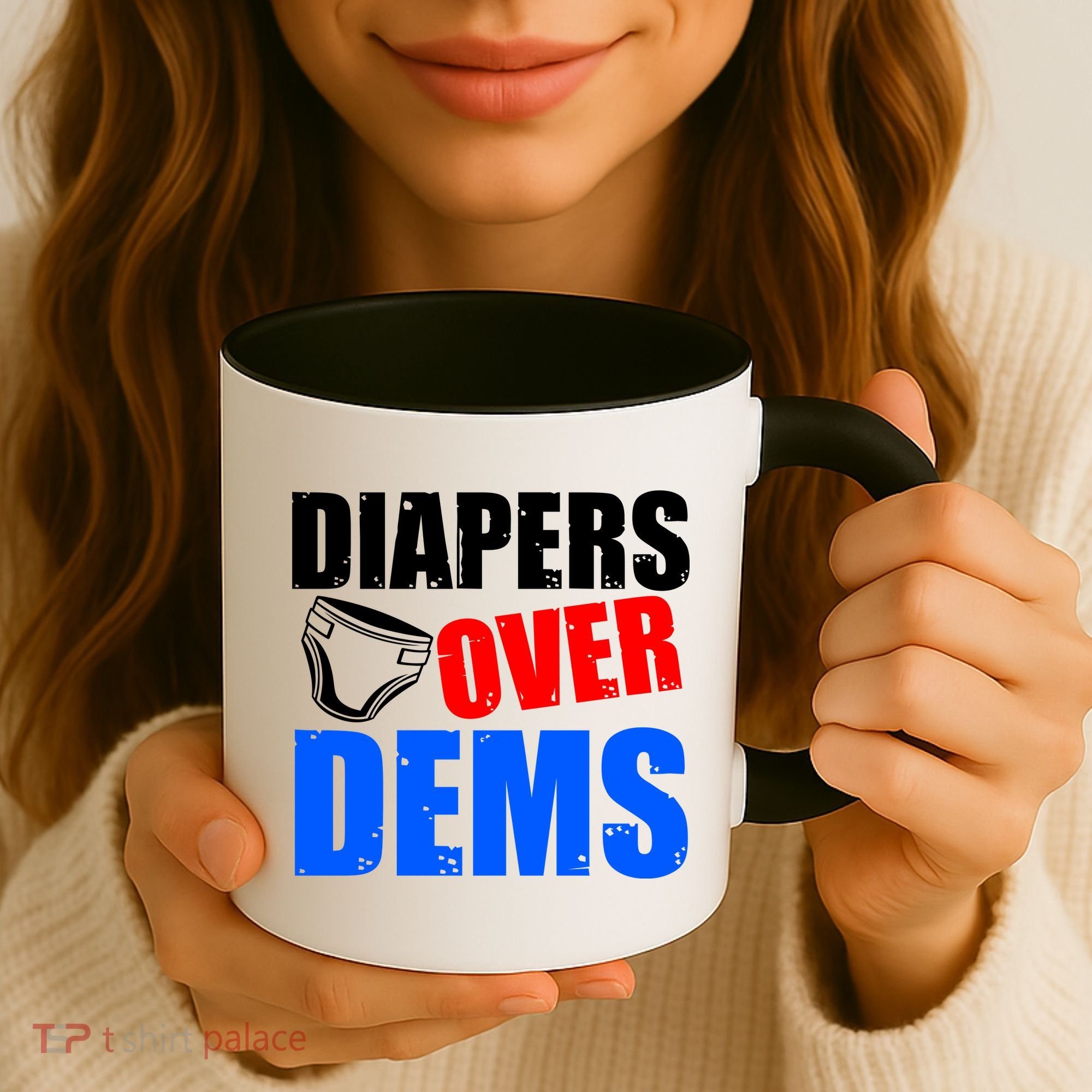 Trump Diapers Over Dems Coffee Mug