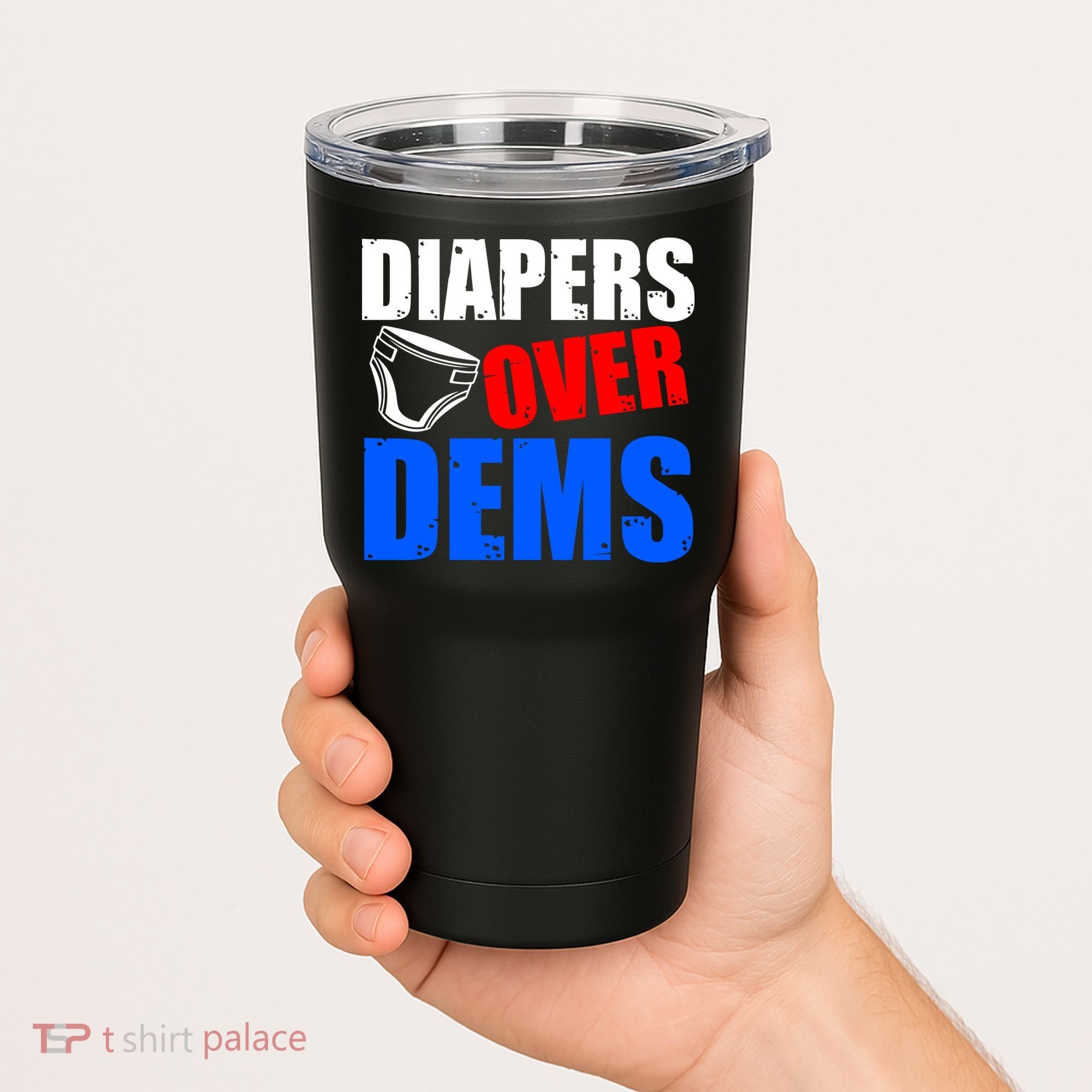 Trump Diapers Over Dems Tumbler