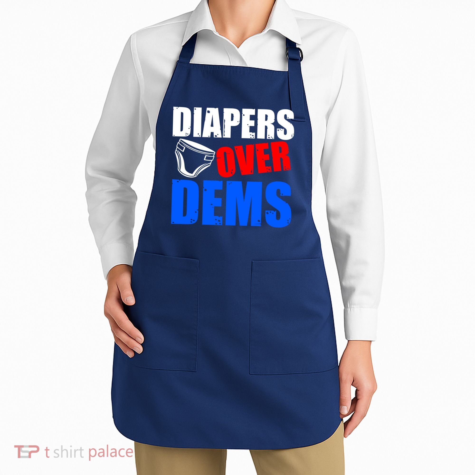 Trump Diapers Over Dems Apron