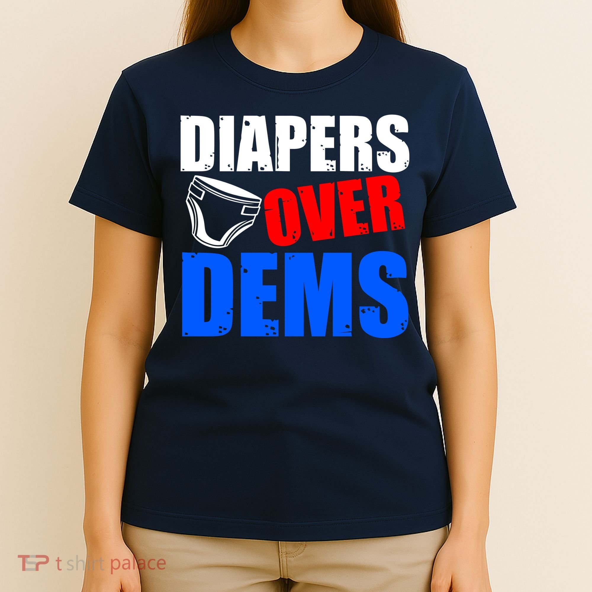 Trump Diapers Over Dems T-Shirt