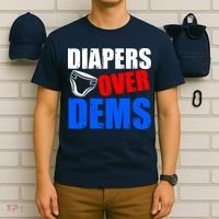 Trump Diapers Over Dems T-Shirt thumb 6