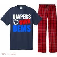 Trump Diapers Over Dems Pajama Set thumb 0